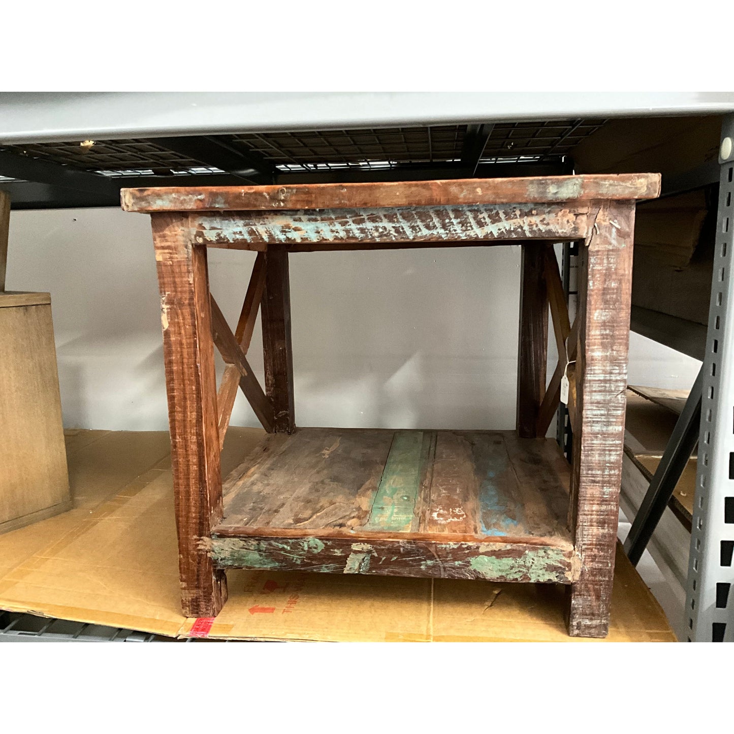 Distressed Side Table