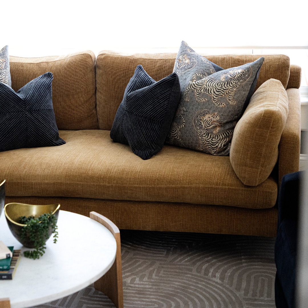 Gina Mid-Century Modern Sofa
