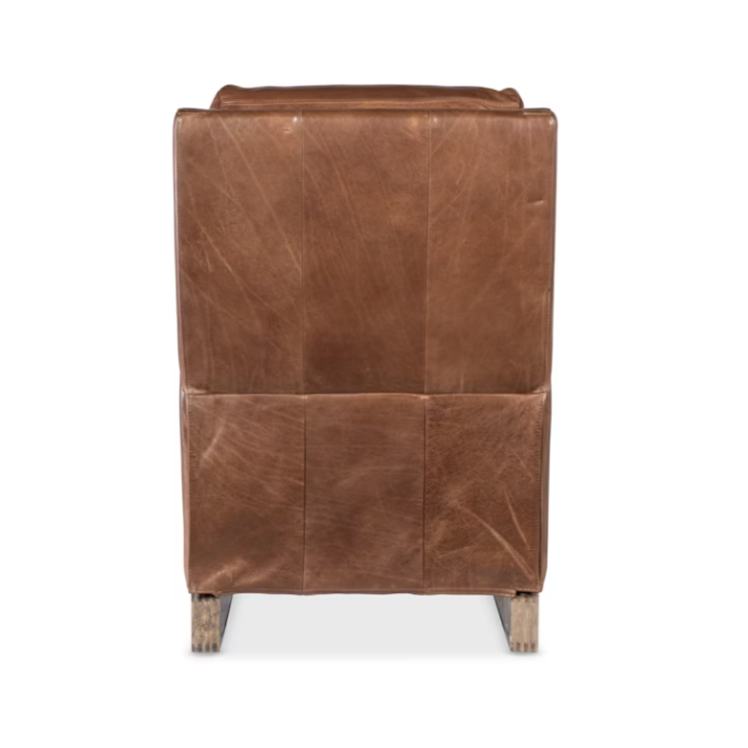 Maddox Leather Power Recliner with Power Headrest