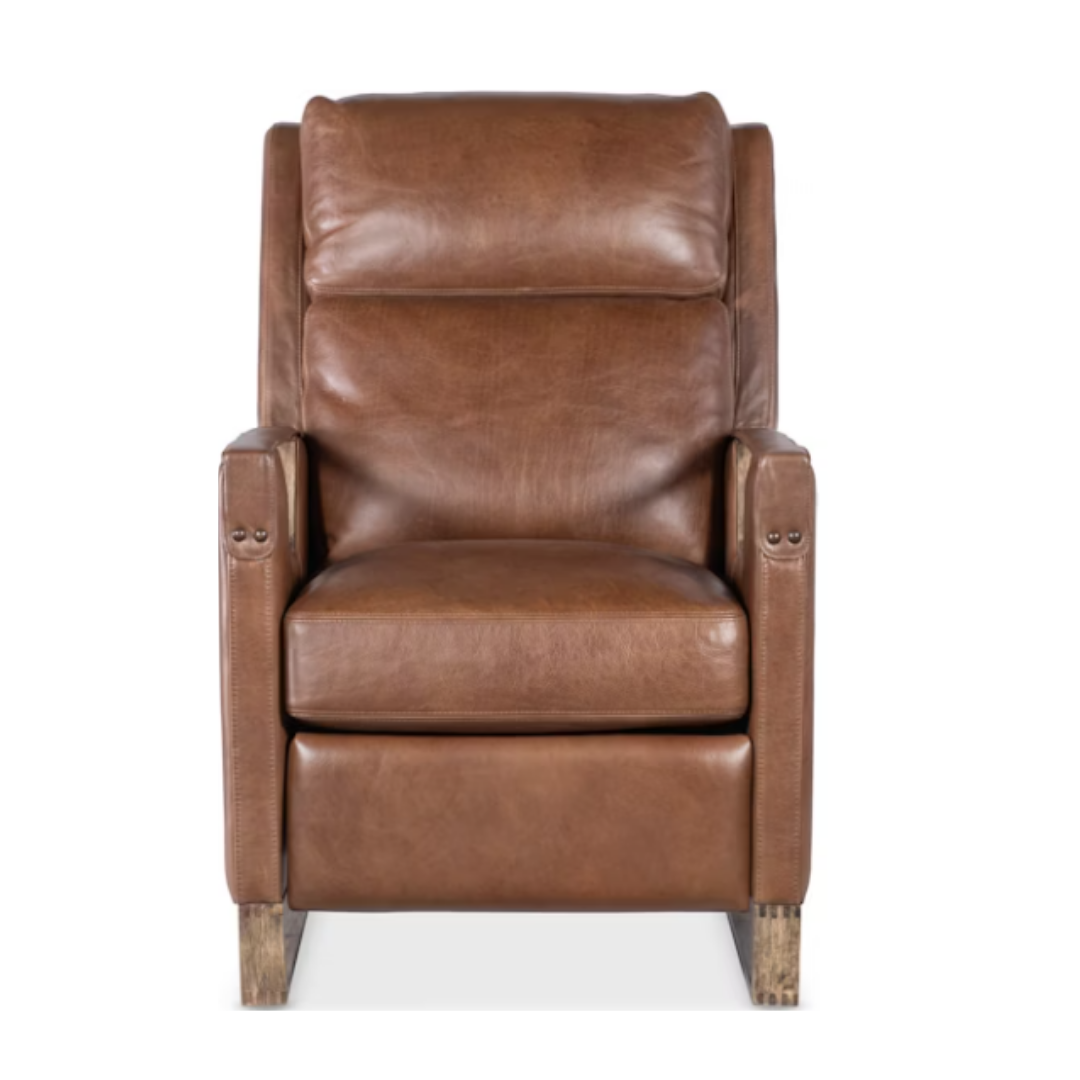 Maddox Leather Power Recliner with Power Headrest