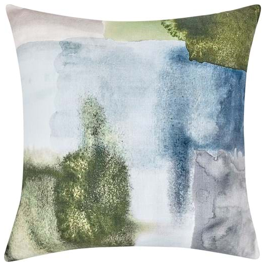 Azure Haven Throw Pillow