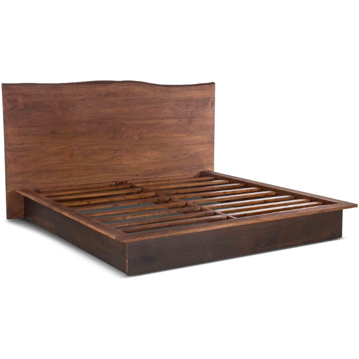 Marrano Raw Wood Bed