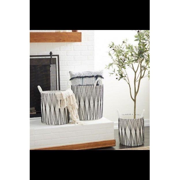 Black & White Baskets