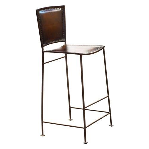 Leather Bar Stool