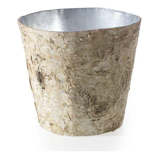 Birch Pot w/Zinc