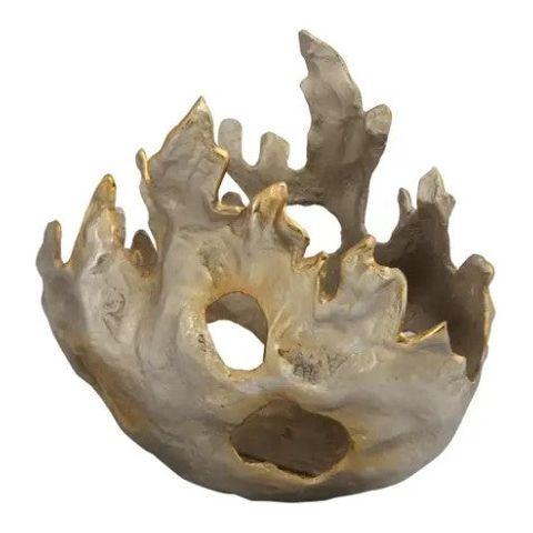 Lava Sculpture Vase