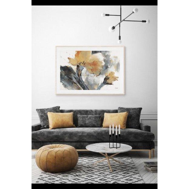 Water Color Flower Wall Art