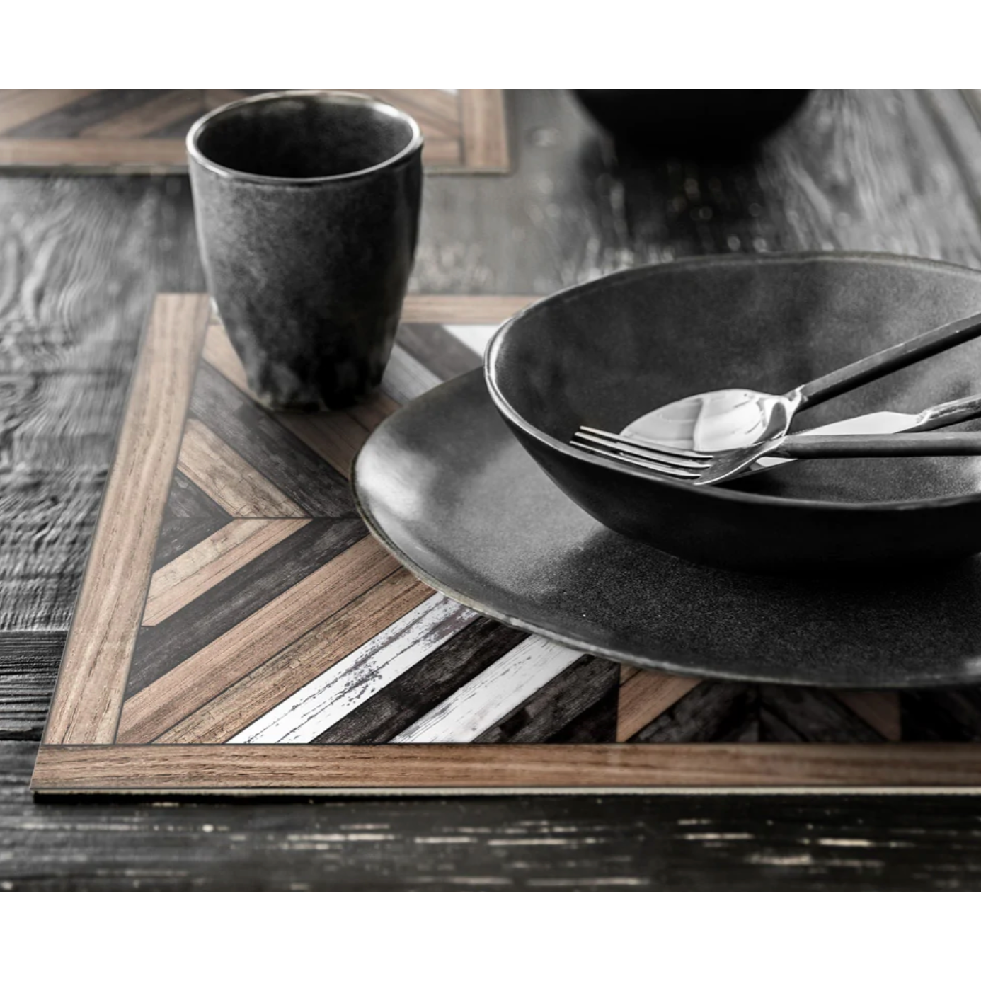 Tan Vinyl Placemat