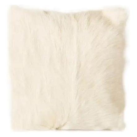 Goat Fur Throw Pillow