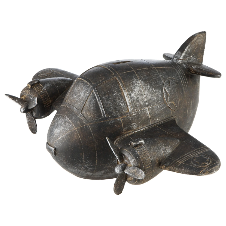 Airplane Piggy Bank