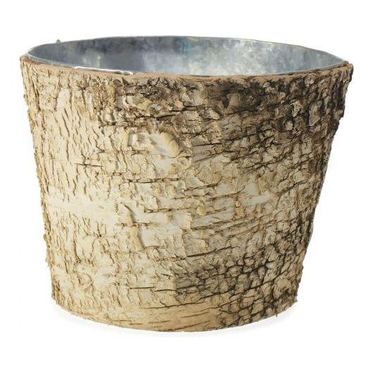 Birch Pot w/Zinc
