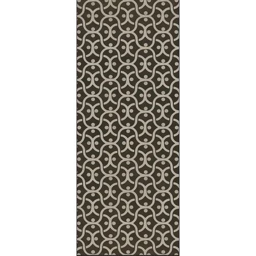 Calliope Black Vinyl Rug