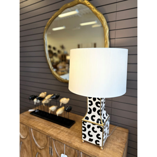 Leopard Print Lamp