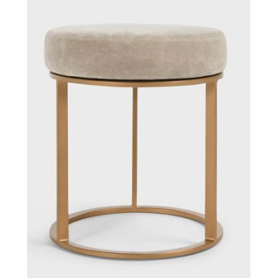 Velvet Low Stool