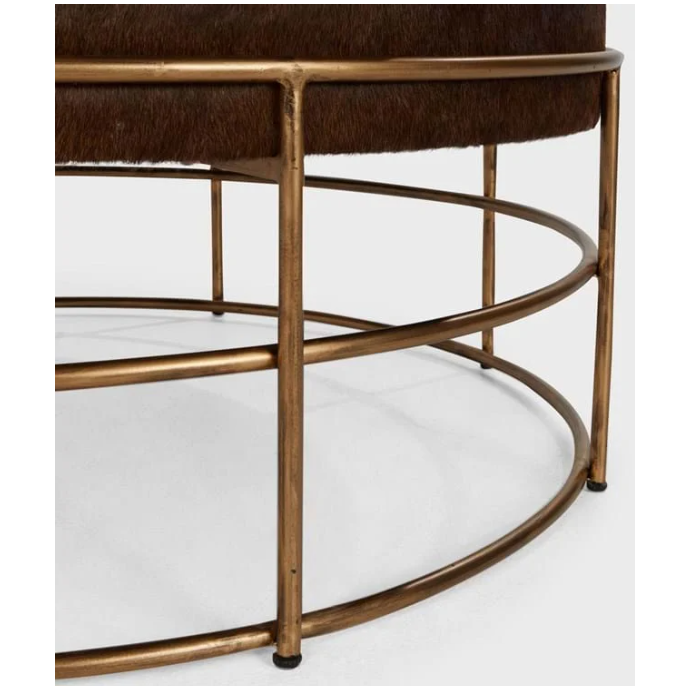 Cowhide Coffee Table