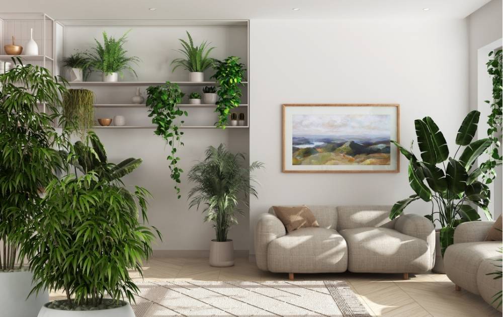 Bringing the Outside In: Styling Your Home with Biophilic Design & Potted Plants