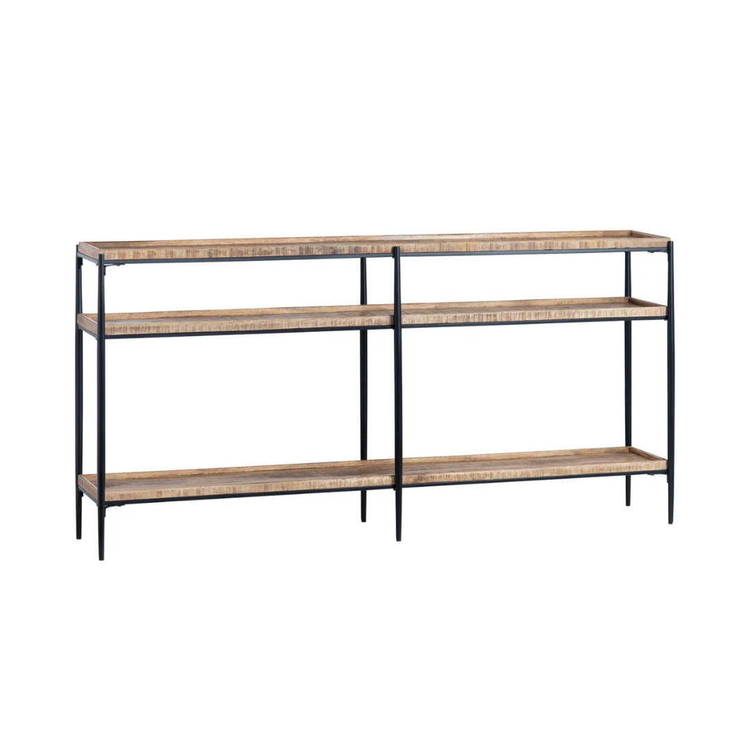 Boerne 3-Shelf Console Table