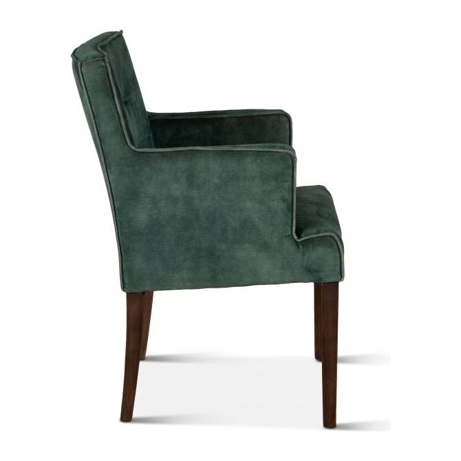 Maddie Green Velvet Armchair