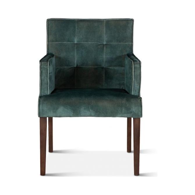 Maddie Green Velvet Armchair