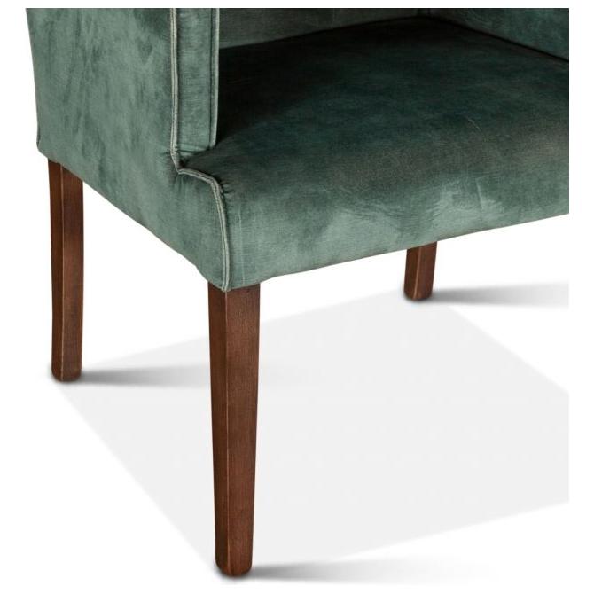 Maddie Green Velvet Armchair