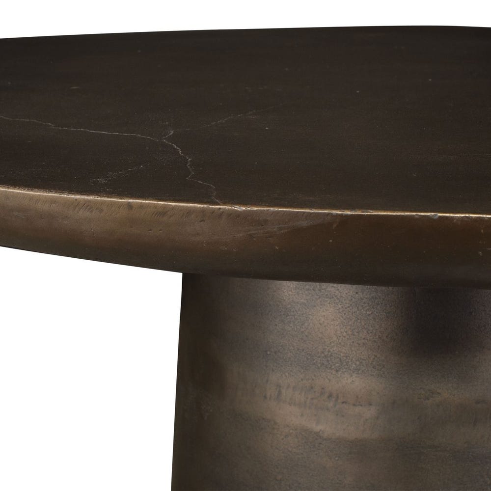 Madron Golden Dark Bronze 60" Dining Table
