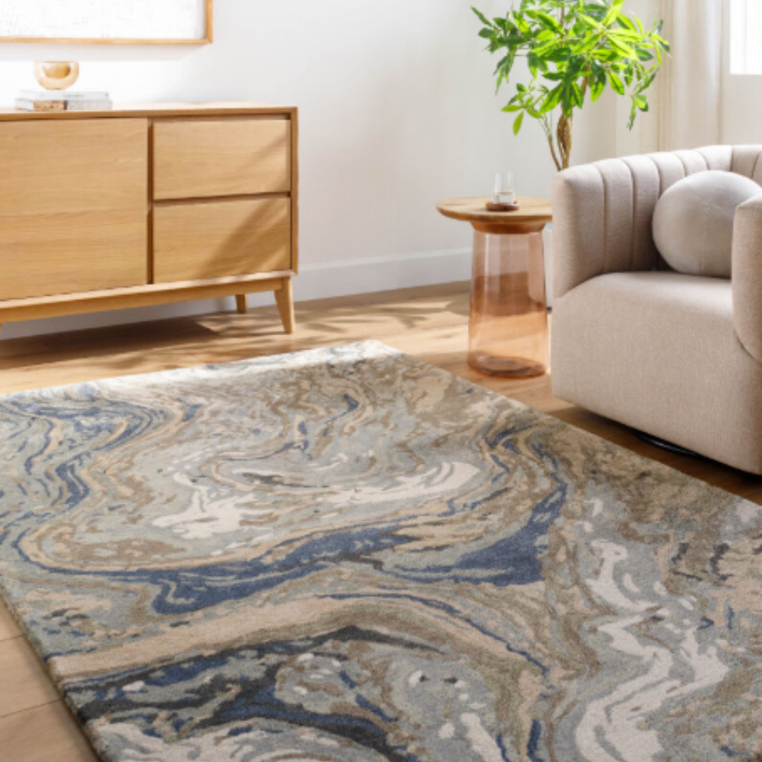 Marble Tide Area Rug