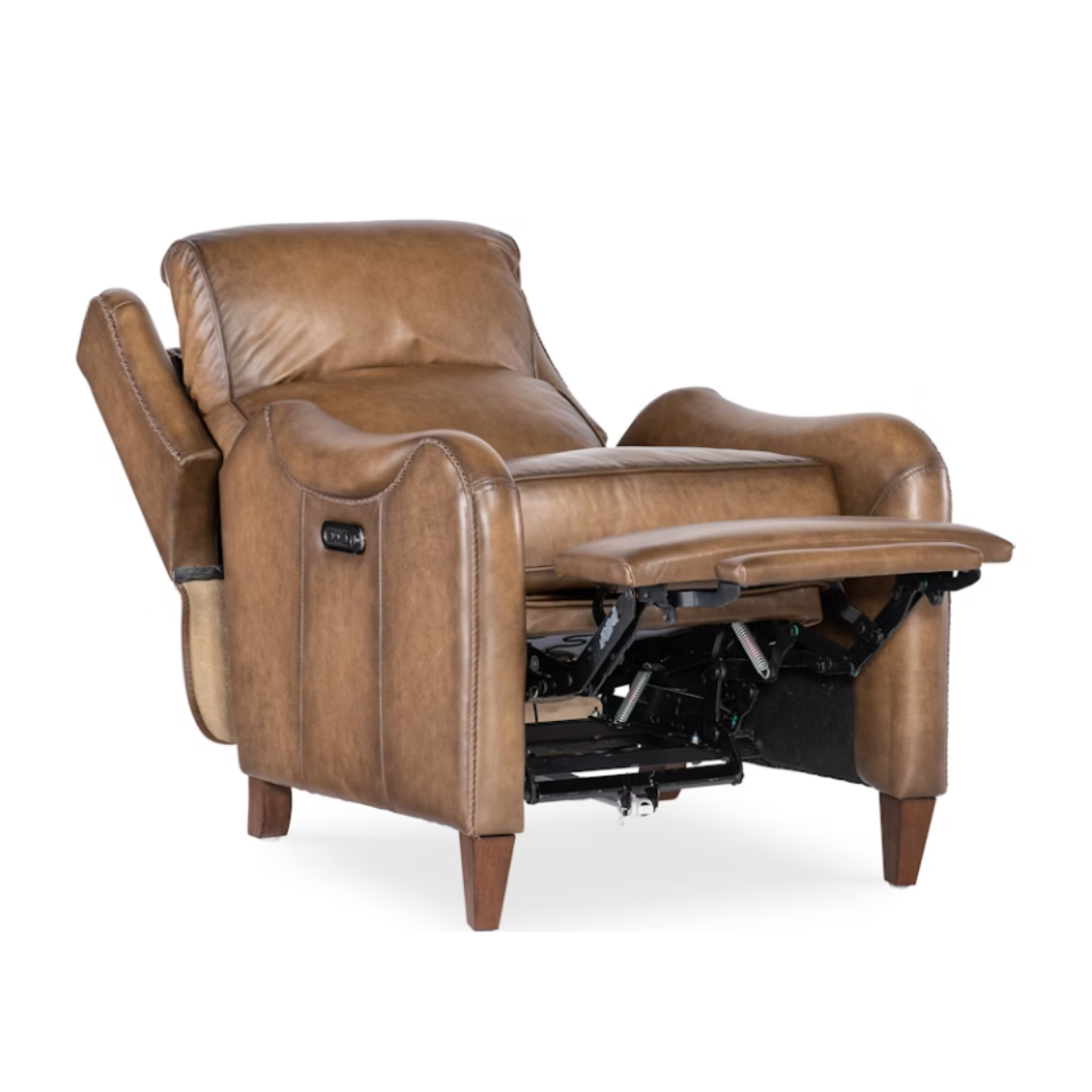 Montclair Leather Power Recliner with Power Headrest