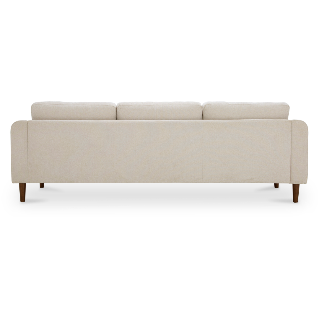 Ronald Modern Sectional with Reversible Chaise, Oatmeal