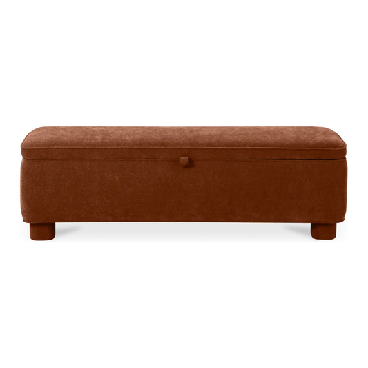 Terrae Storage Bench Deep Orange