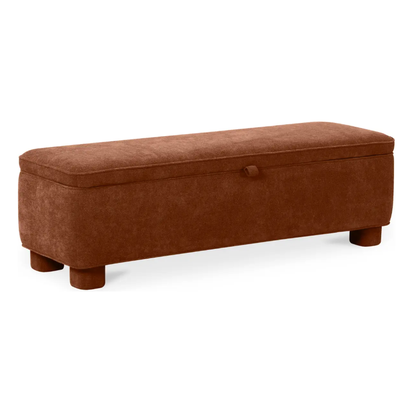 Terrae Storage Bench Deep Orange