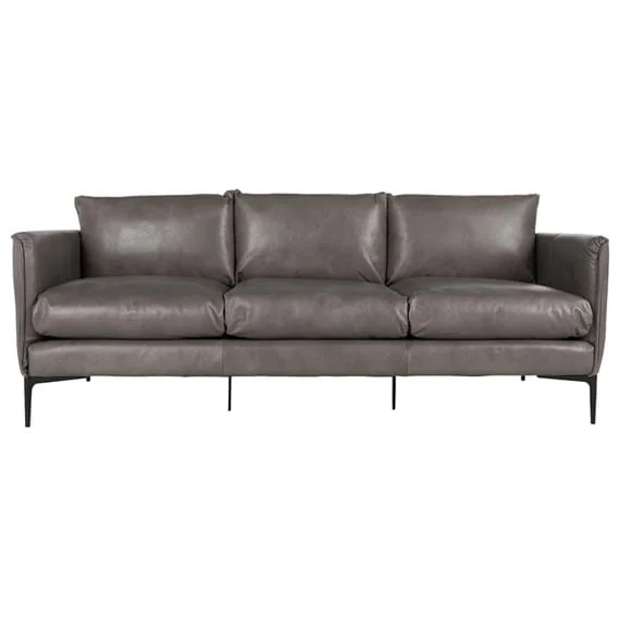 Abby Leather Sofa