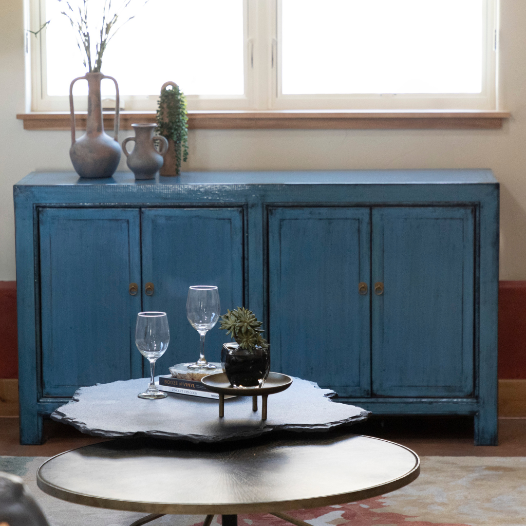 Turquoise Sideboard