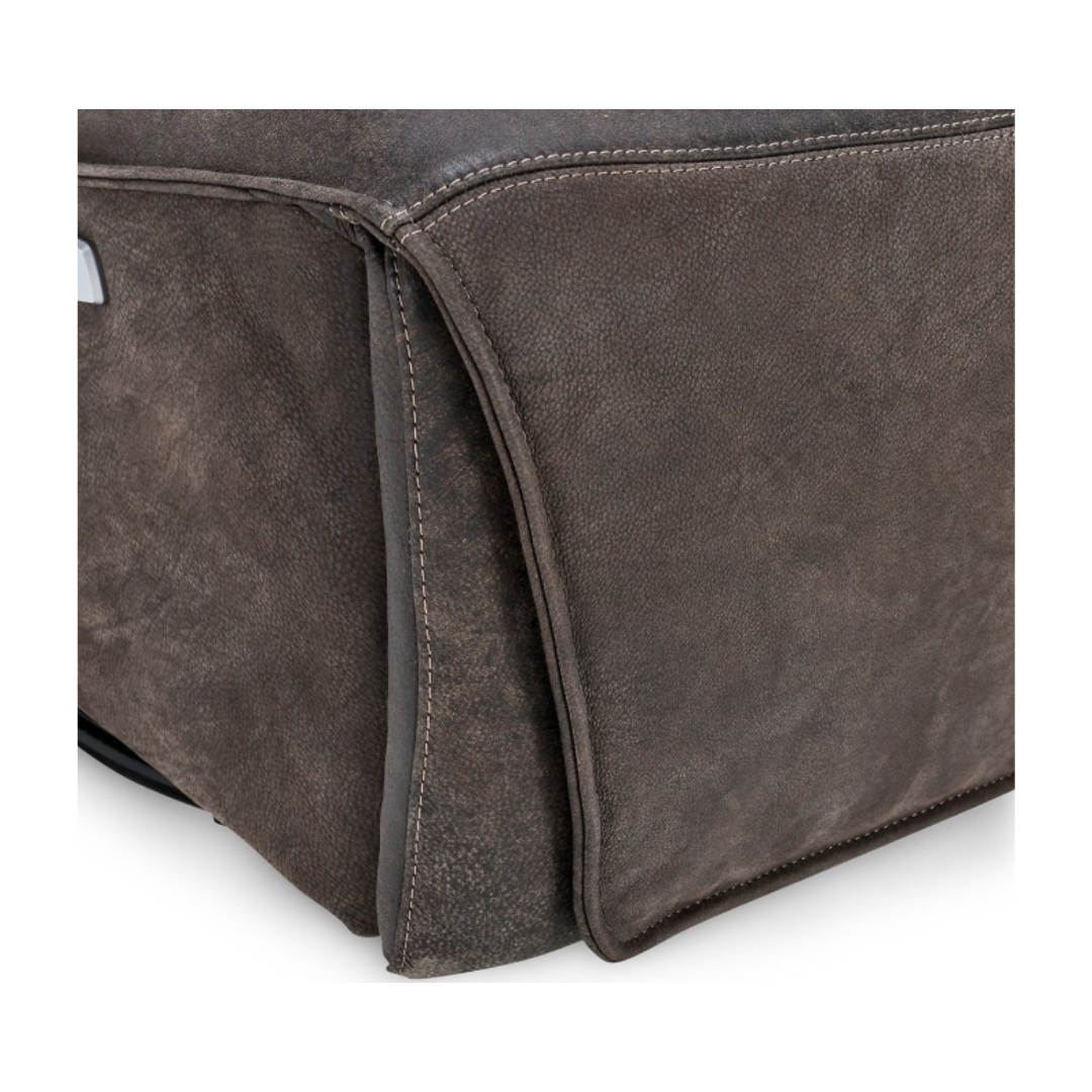Vega Leather Power Swivel Recliner