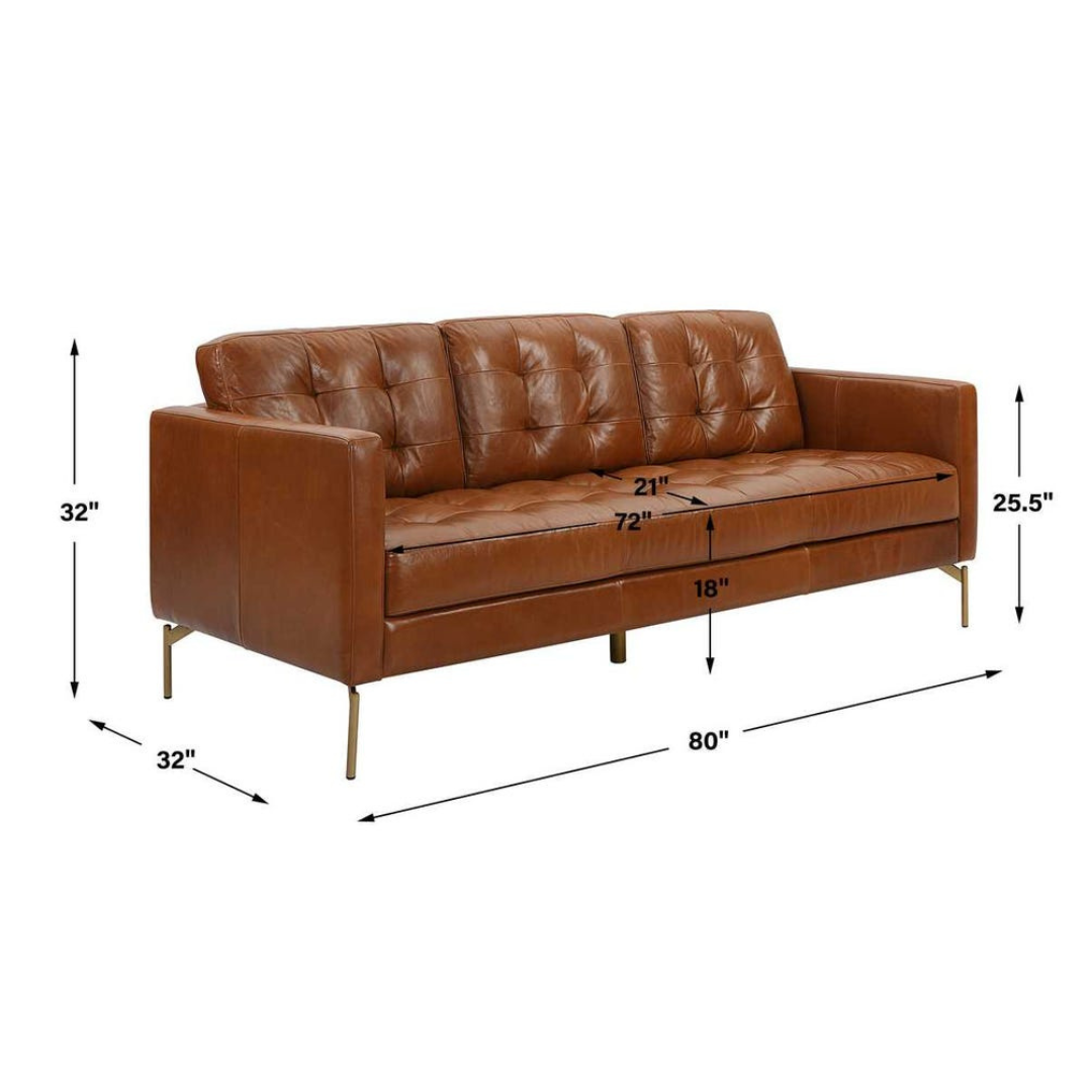 Victory Leather Sofa
