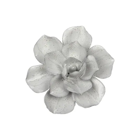 Ceramic Flower, White, Sm