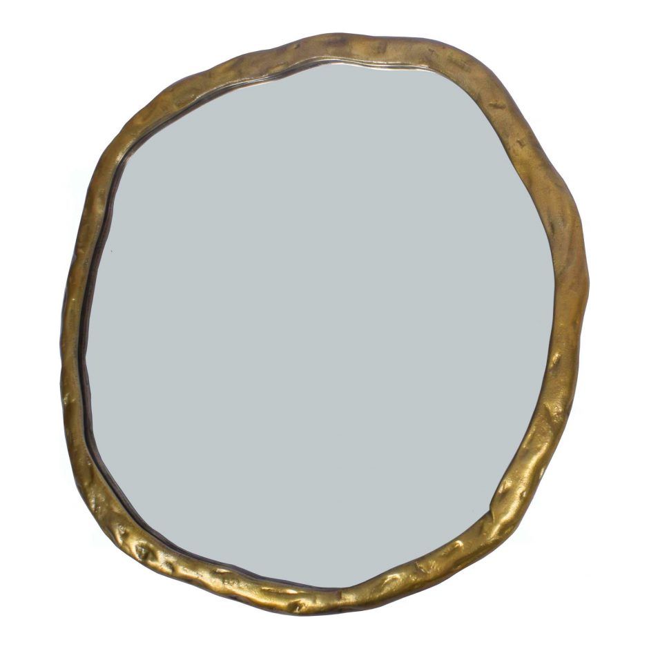 Asymmetrical Gold Mirror
