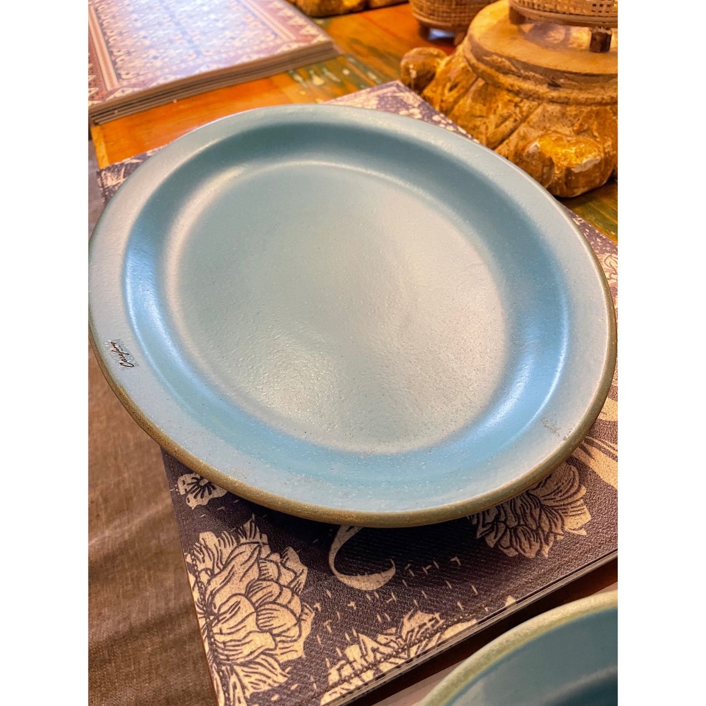 Serving Platter, Blue