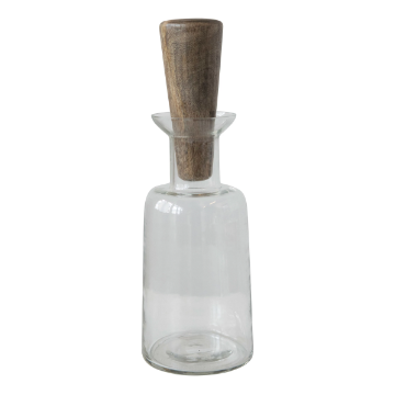 Decanter with Mango Stopper, Tall