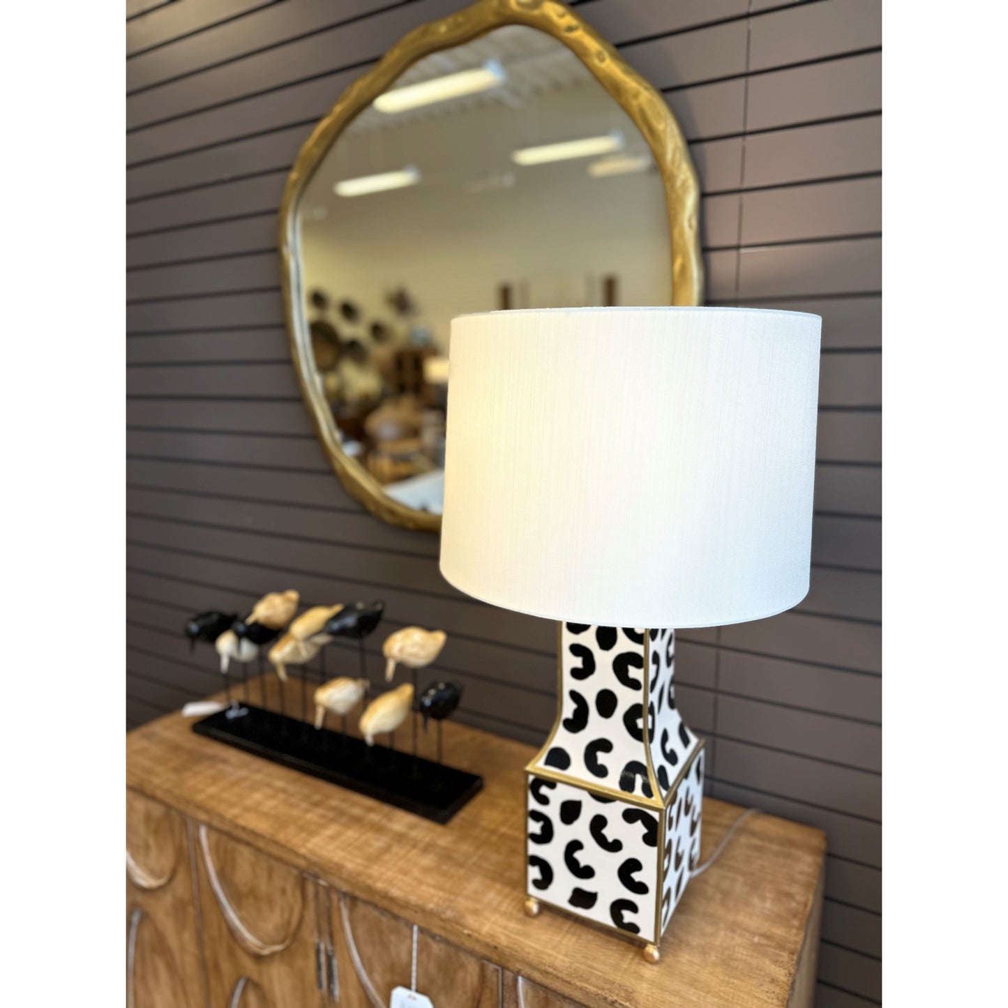 Leopard Print Lamp