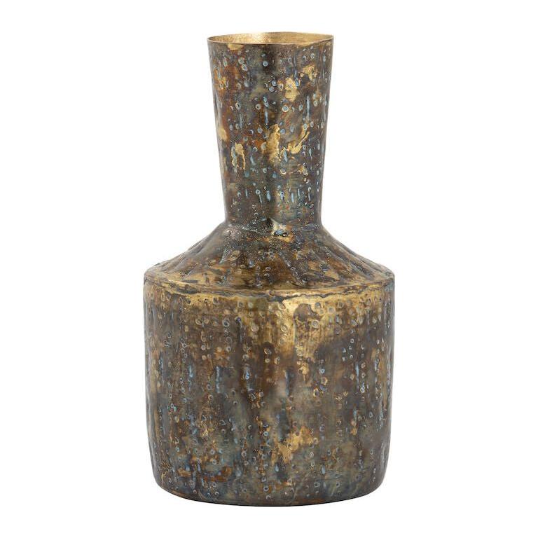 Patinated Brass Vase