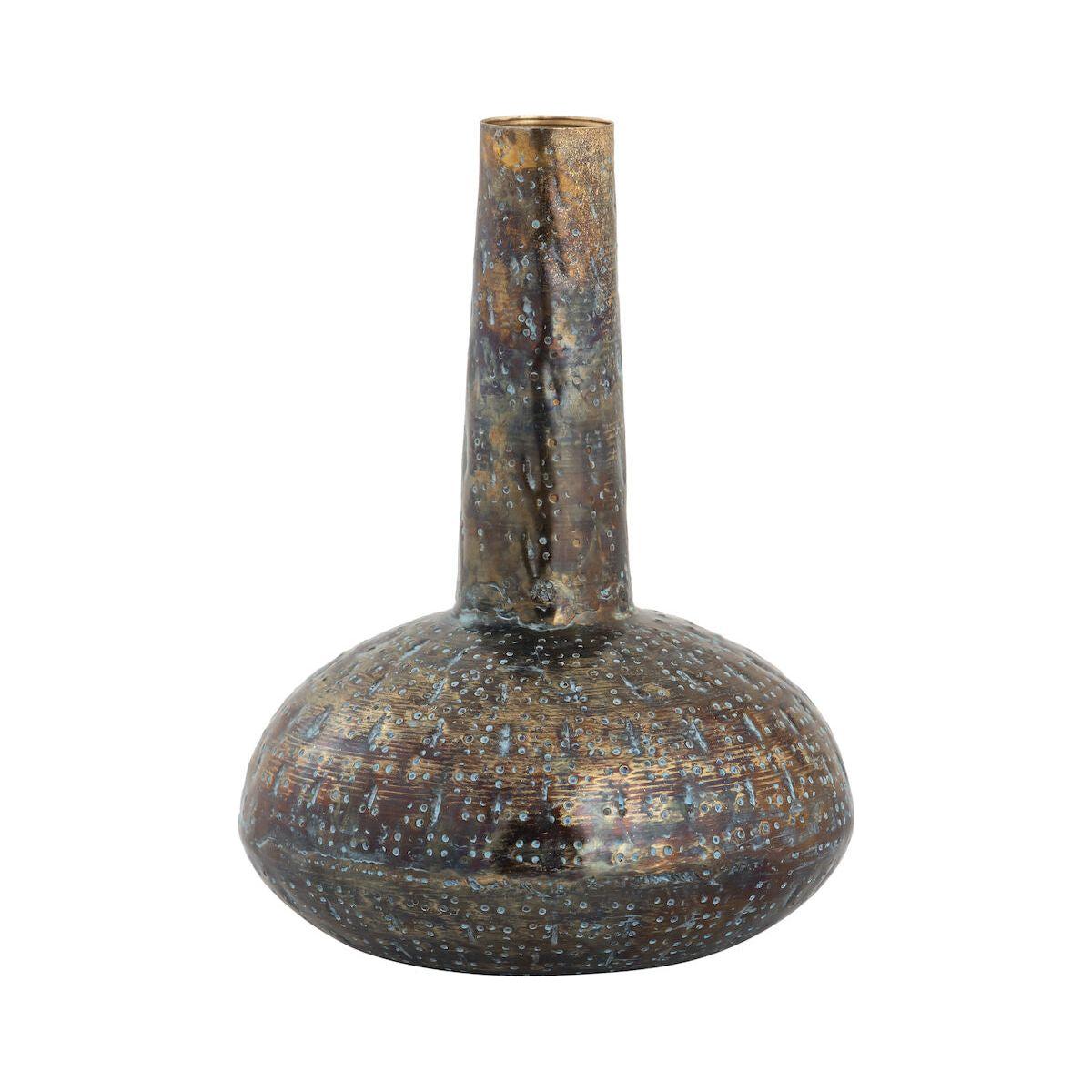 Patinated Brass Vase