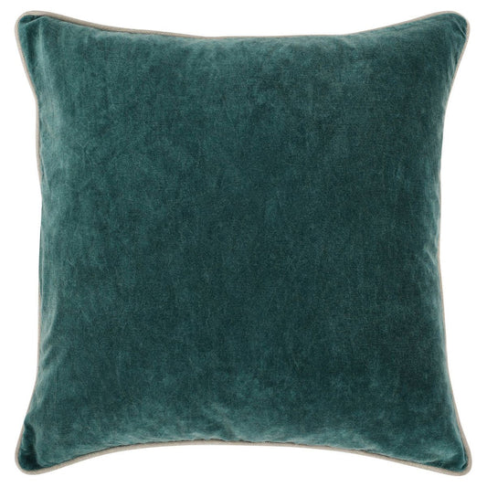 Mallard Velvet Throw Pillow, 18x18