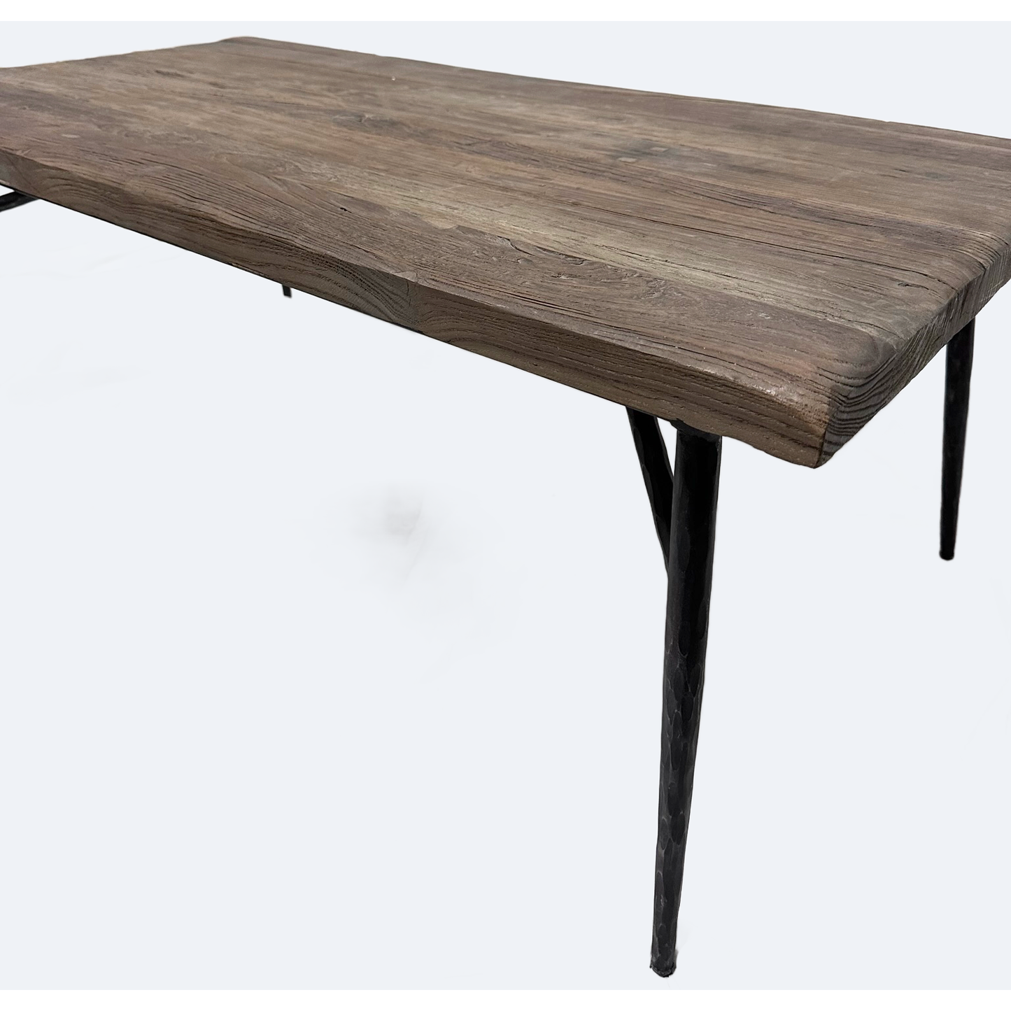 Wood & Steel Coffee Table